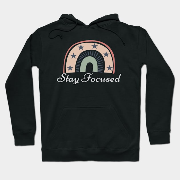 Stay Focused Hoodie by Funky Mama